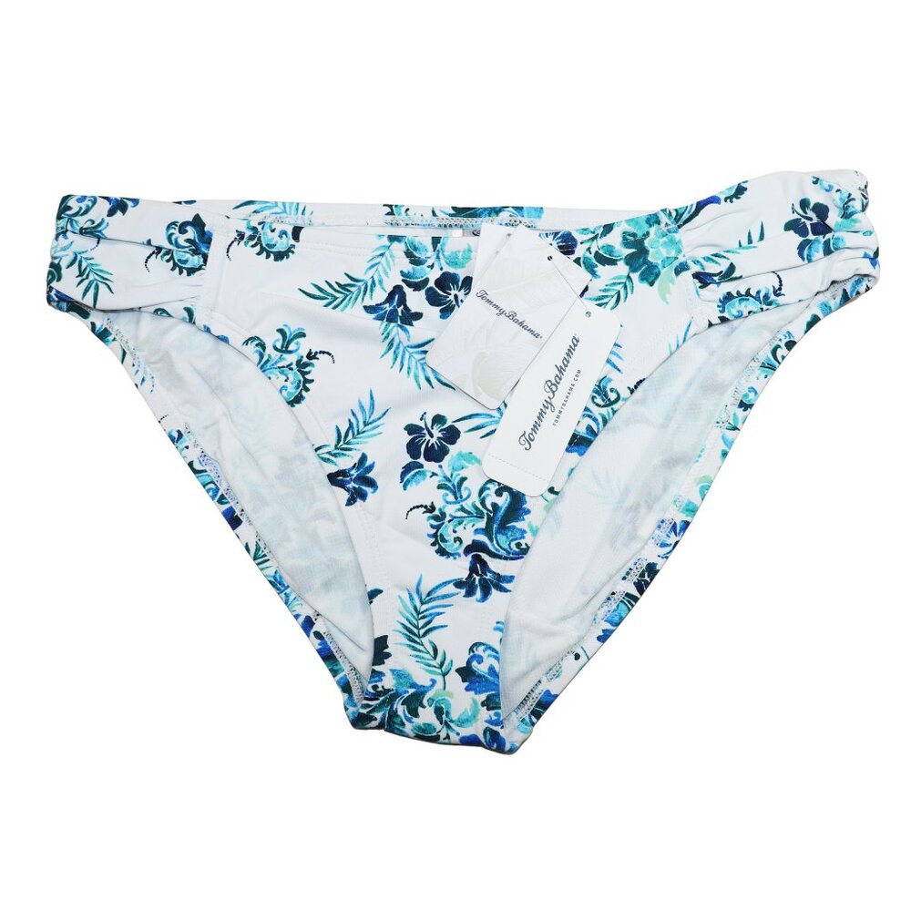 Tommy Bahama Floral Isles Hipster Bikini Bottom Women's Swimwear Separates L NWT